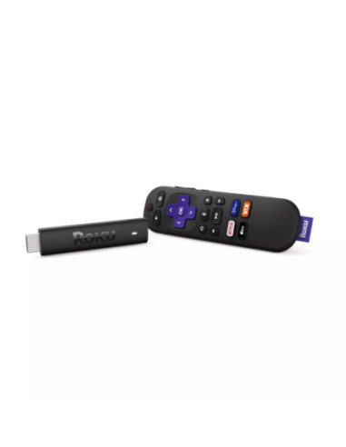 STREAMING ROKU EXPRESS 4K HDR WIFI MANDO DE VOZ DOLBY VISION CON CABLE HDMI CTRL REMOTO COMPATIBLE GOOGLE ALEXA NEGRO