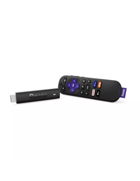 STREAMING ROKU EXPRESS 4K HDR WIFI MANDO DE VOZ DOLBY VISION CON CABLE HDMI CTRL REMOTO COMPATIBLE GOOGLE ALEXA NEGRO