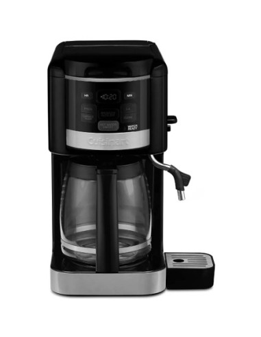 CAFETERA CUISINART PROGRAMABLE HASTA 24H ANTES SIST  AGUA CALIENTE JARRA 12TZ APAGADO AUTOMATICO CON FILTRO NEGRA