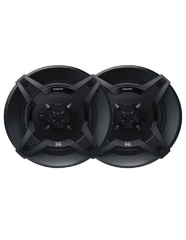 PARLANTE SONY COAXIALES 3 VIAS 2PCS DE 13X13CM 240W CON WOOFER DE CONO PARA CARRO NEGRO
