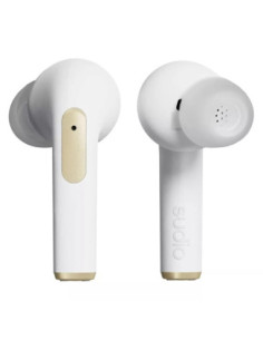 AUDIFONOS SUDIO N2 PRO INALAMBRICO ESTILO TAPON 10MM BT-MICROF. INTEGR. 30H DUR. USB-C IPX4 CANCELA RUIDO BLANCO 2