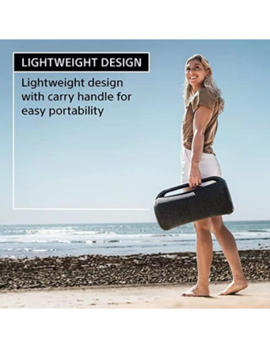 Parlante Sony Inalambrico Bt  Extra Bass 30H Duracion Ip66 Manos Libres Negro