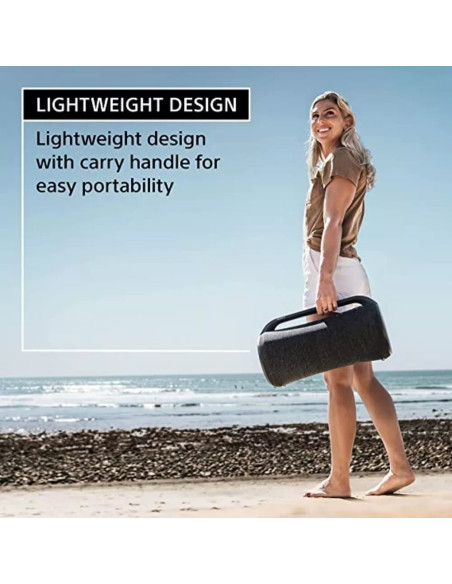 Parlante Sony Inalambrico Bt  Extra Bass 30H Duracion Ip66 Manos Libres Negro