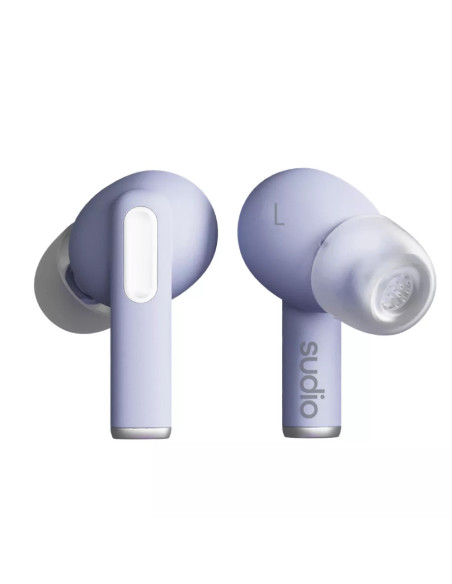 AUDIFONOS SUDIO A1 PRO INALAMBRICO ESTILO TAPON 13MM BT-MICROF. INTEGR. 6H DUR. USB-C IPX4 CANCELA RUIDO PURPURA