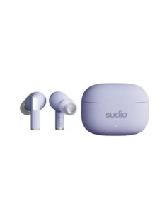 AUDIFONOS SUDIO A1 PRO INALAMBRICO ESTILO TAPON 13MM BT-MICROF. INTEGR. 6H DUR. USB-C IPX4 CANCELA RUIDO PURPURA 2