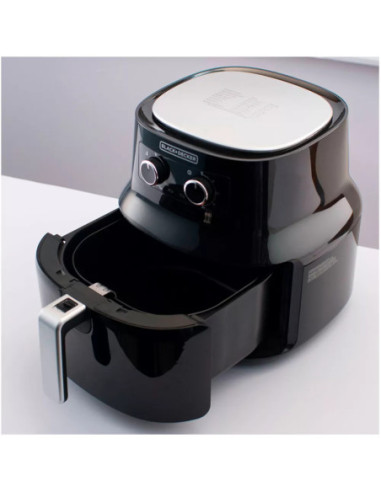 FREIDORA DE AIRE BLACK DECKER 4.5 LTS NEGRO
