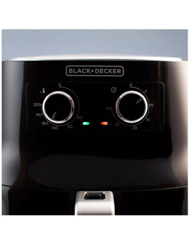 FREIDORA DE AIRE BLACK DECKER 4.5 LTS NEGRO