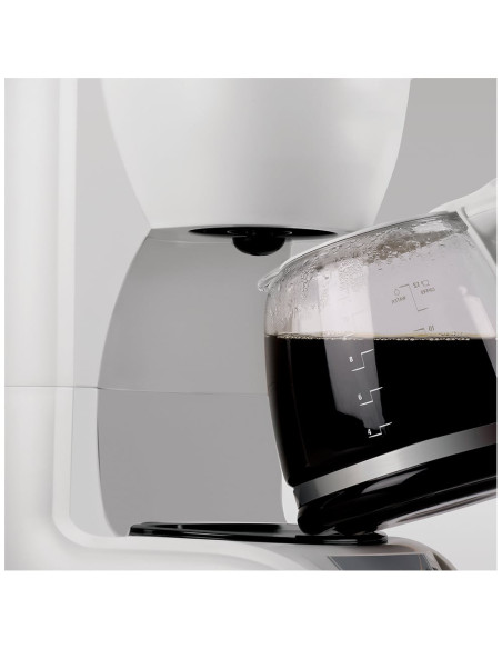 Cafetera Black Decker 12 Tazas Boton Encendido Y Apagado Blanca