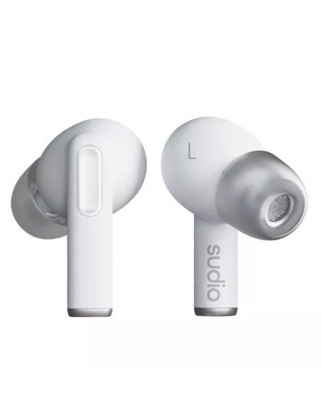 AUDIFONOS SUDIO A1 PRO INALAMBRICO ESTILO TAPON 13MM BT-MICROF. INTEGR. 6H DUR. USB-C IPX4 CANCELA RUIDO BLANCO