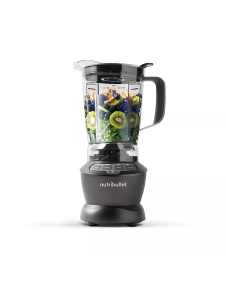 Licuadora Nutribullet 10Pcs 4 Vel  1200W Jarra Plastico 1 8Lts Color Gris