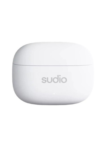 AUDIFONOS SUDIO A1 PRO INALAMBRICO ESTILO TAPON 13MM BT-MICROF. INTEGR. 6H DUR. USB-C IPX4 CANCELA RUIDO BLANCO