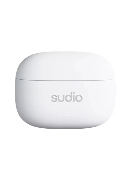 AUDIFONOS SUDIO A1 PRO INALAMBRICO ESTILO TAPON 13MM BT-MICROF. INTEGR. 6H DUR. USB-C IPX4 CANCELA RUIDO BLANCO