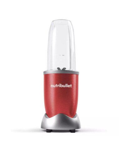 LICUADORA NUTRIBULLET 8PCS 600W JARRA PLASTICO COLOR ROJO