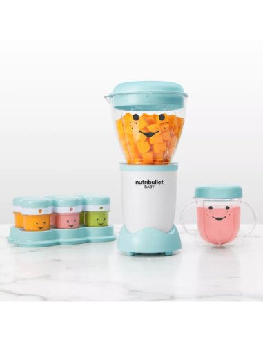 LICUADORA NUTRIBULLET BABY 20PCS 200W PLASTICO COLOR CELESTE