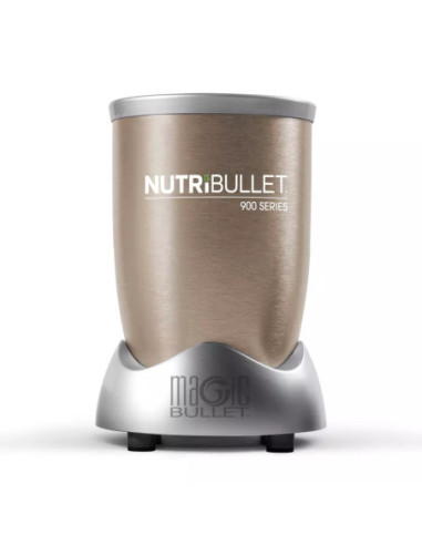 Licuadora Nutribullet 9Pcs 900W Jarra Plastico Color Champagne