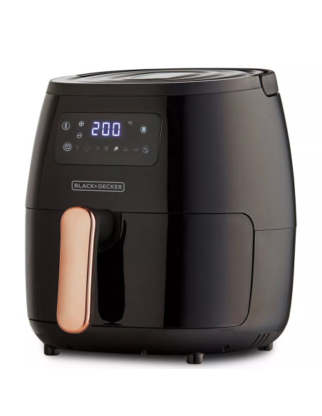 Freidora De Aire Black Decker Saludable 7 Funciones   5 7lts Panel Dig  Negro