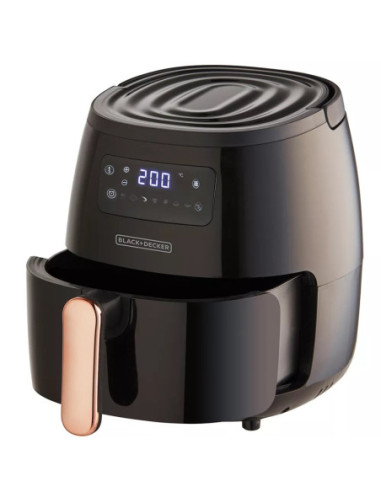 Freidora De Aire Black Decker Saludable 7 Funciones   5 7lts Panel Dig  Negro