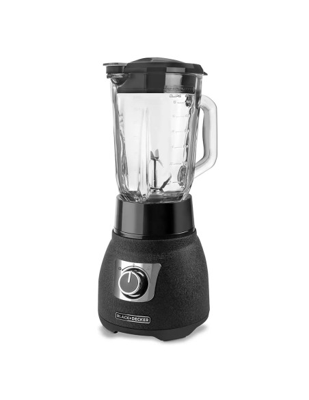 LICUADORA BLACK DECKER CYCLONE 1000W 2 VELOCIDADES 1.5 LTS JARRA VIDRIO NEGRA