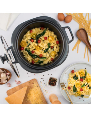 OLLA ARROCERA BLACK DECKER 20 TAZAS 3 0 LTS GRIS