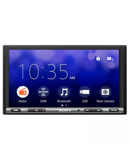 Radio De Carro Sony Pantalla 17 6Cm 4 Altavoces 55W Fm Bt Usb Aux Touch Comando De Voz Acceso Camara Post  Extrabass