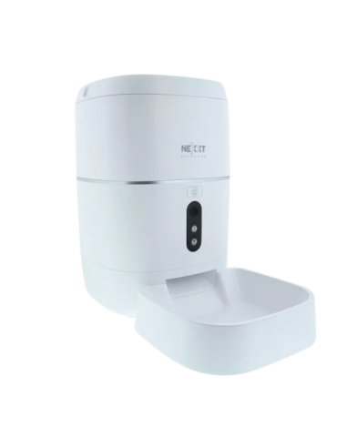 Dispensador Smart Nexxt Comida Para Mascotas  Wifi Alexa Google Assist  Hasta 128Gb Ios Andr