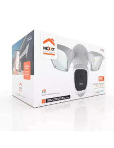 Camara Nexxt De Seguridad Wifi Vision 150 Grados 10Mts 2 Focos Ext  Hasta 128Gb Nocturno 2