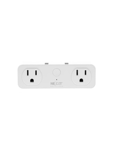 Tomacorriente Smart Nexxt 2  Enchufes Y 2Usb Wifi Alexa Google Assist  Hasta 1875W Ios Andr