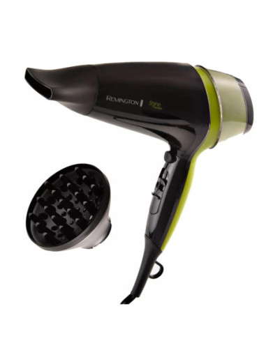 SECADOR DE CABELLO REMINGTON 1900W 3 NIVELES 2 VELOCIDADES AGUACATE