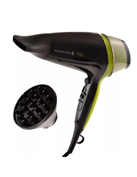 SECADOR DE CABELLO REMINGTON 1900W 3 NIVELES 2 VELOCIDADES AGUACATE