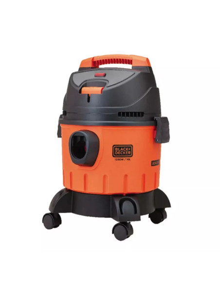 Aspiradora Seco Mojado Black Decker 10Lts  1000W Filtro Hepa Tomate