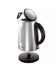 Tetera Electrica Black Decker 1500W 1 7 Lts Apagado Automatico Base Giratoria Acero Inox 2