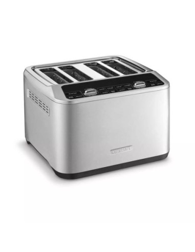 Tostadora Cuisinart Motorizado Digital 4 Posiciones 7 Sombras 8 Funcion Memoria 6 Tipos Pan Acero Inox