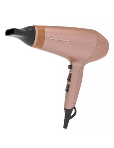 Secador de Cabello Remington con Terapia de Keratina 1900W 3 Ajustes 2 Vel  Rosado