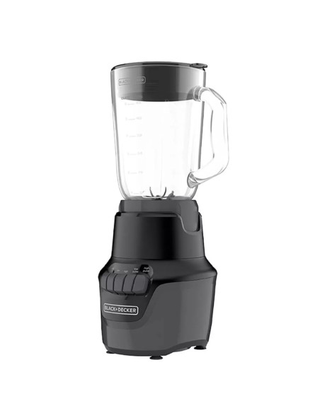 LICUADORA BLACK DECKER HILEX 800W JARRA VIDRIO 1.5 LTS 4 VEL. NEGRA