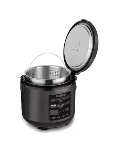 Olla Multifuncion Black Decker Digital 12 Tazas 12 Funciones 500W Negra