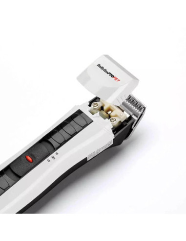 Cortador de Pelo Baby Liss Pro para Mascotas 10Pcs Dos Velocidades Alambrico Blanco