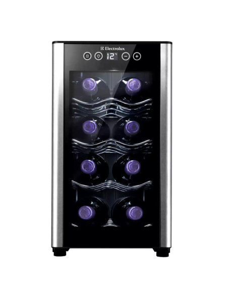 Vinera Electrolux Panel Digital 8 Botellas Negro