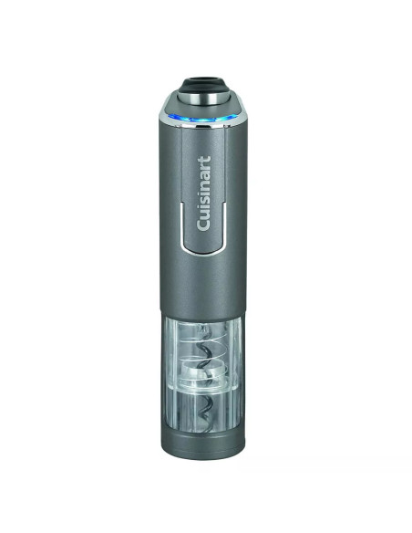 SACACORCHOS CUISINART INALAMBRICO 50 BOTELLAS POR CARGA RECARGABLE USB NEGRO