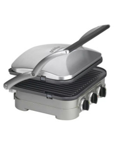 Sandwichera Cuisinart Electrico Acero Inoxidable Antiadherente 2