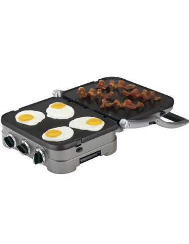 Sandwichera Cuisinart Electrico Acero Inoxidable Antiadherente