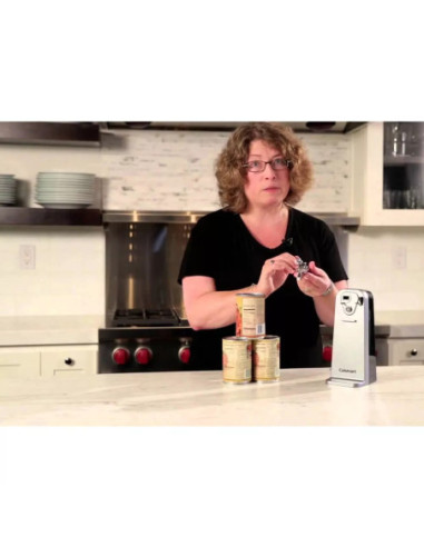 ABRELATAS ELECTRICO CUISINART SILVER