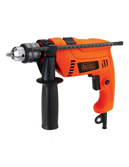 Taladro Percutor Blak Decker Alambrico de 500W 40 accesorios