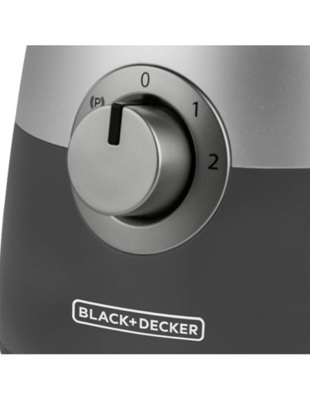 Procesador de Alimentos Black Decker 2 en 1 con Motor de 600W Jarra de Vidrio