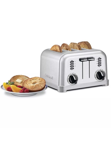 Tostadora Cuisinart Clasica 4 Posiciones Acero Inoxidable