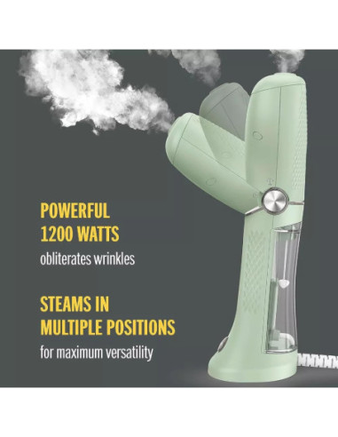 PLANCHA AL VAPOR CONAIR ALAMBRICO 1200W MULTUFUNCION 35 SEG  DEP AGUA VERDE