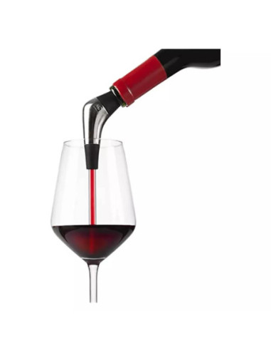 Vertidor Lento de Vino Vacu Vin Acero Inox