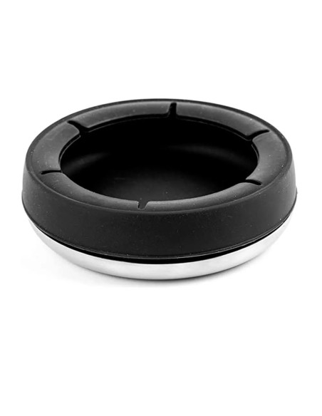 BASE DE BOTELLAS VACU VIN DE ACERO INOX. PARA PROTECCION NEGRO