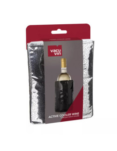 ENFRIADOR ACTIVO DE VINO VACU VIN COLOR PLATEADO 2