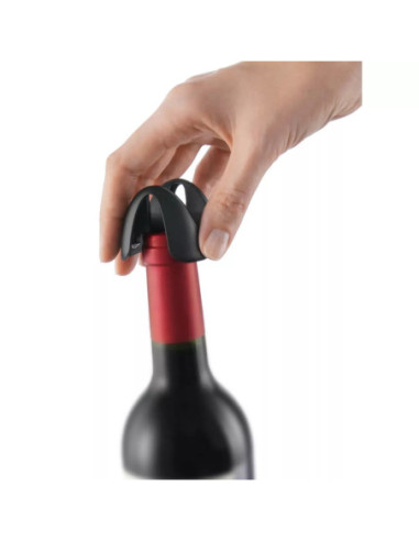 CORTA CAPSULAS VACU VIN DE 4 CUCHILLAS PARA BOTELLAS NEGRO