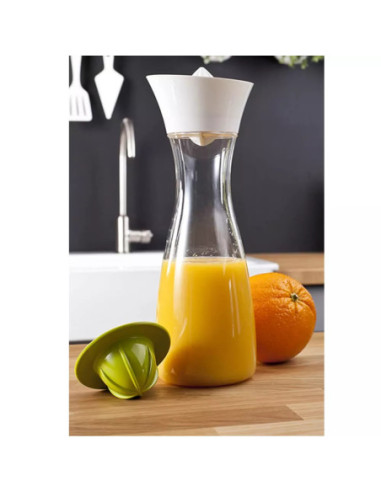 Exprimidor Manual con Jarra Tomorrows Kitchen 3 en 1 3 Pcs Blanco Verde
